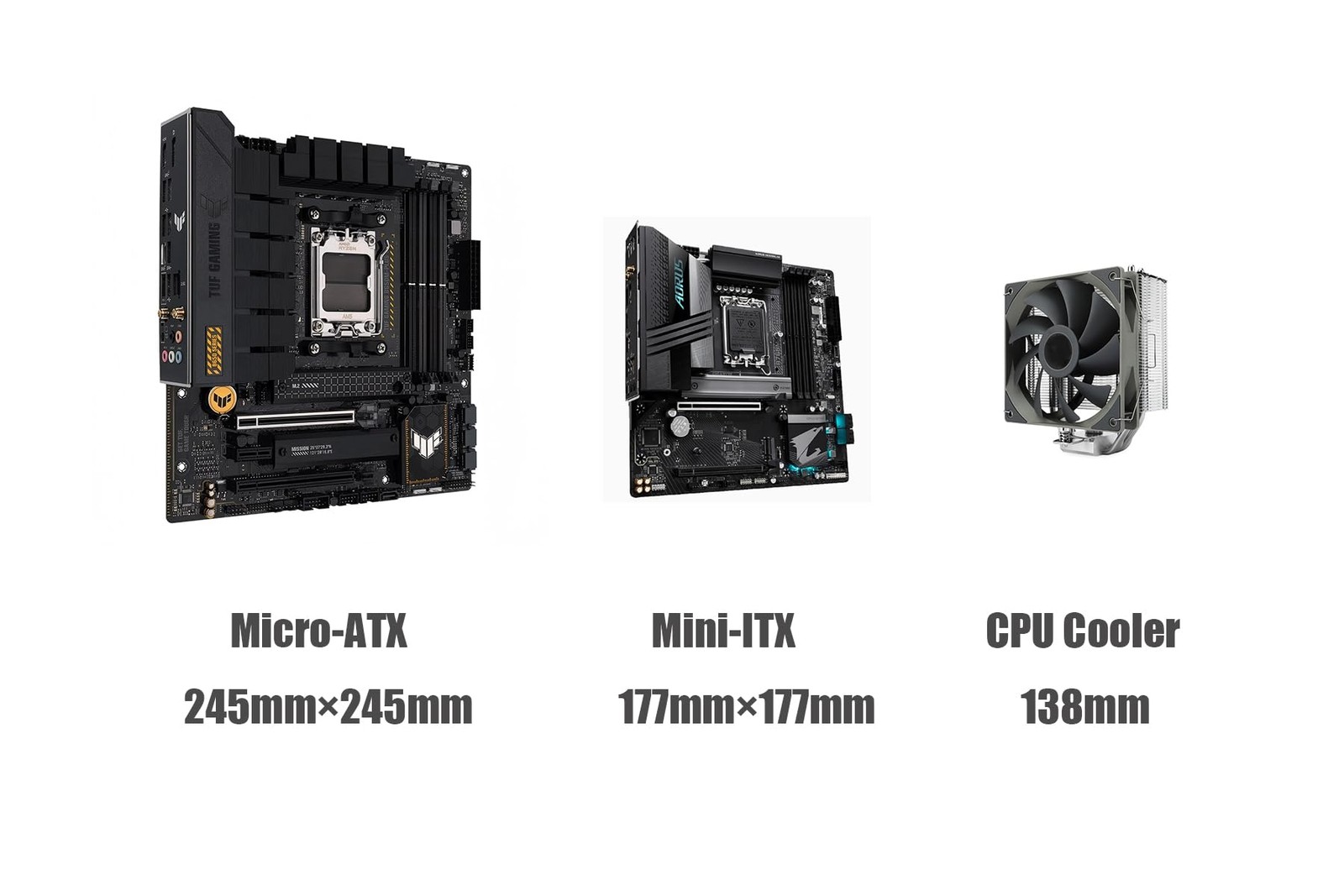 V500 Mini Portable M-ATX/ITX Computer Case, MINI-Tower CASE, Full Side Transpare