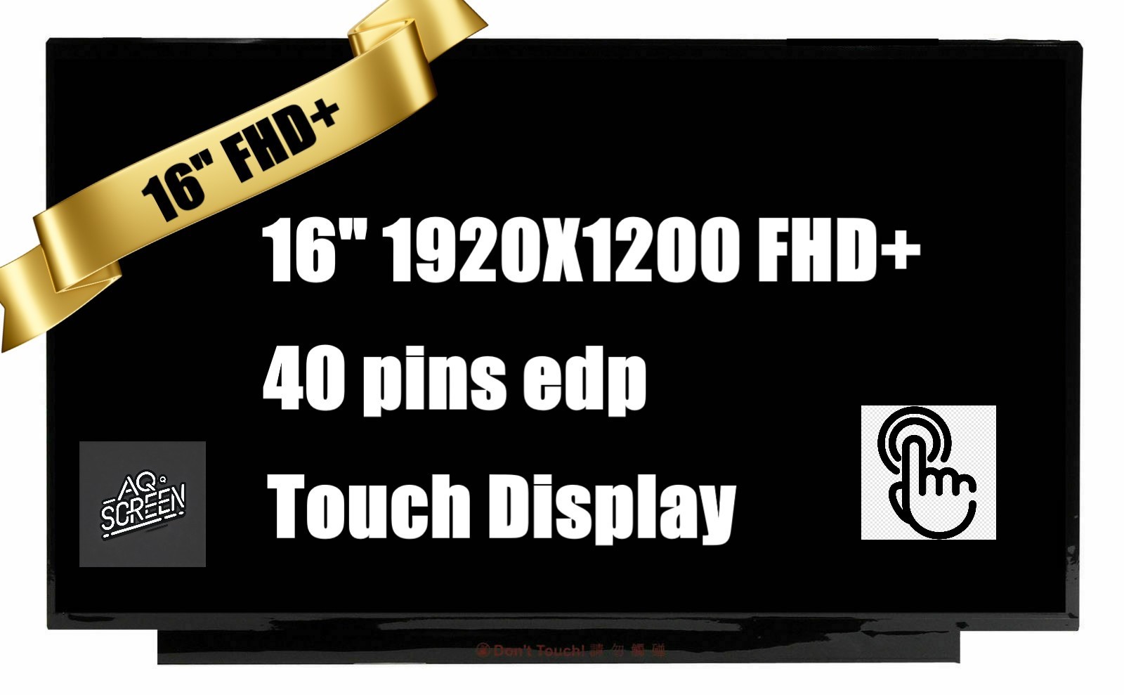 CSOT MNG007QT1-1 16″ WUXGA 60Hz On-Cell Touch Laptop LCD Screen