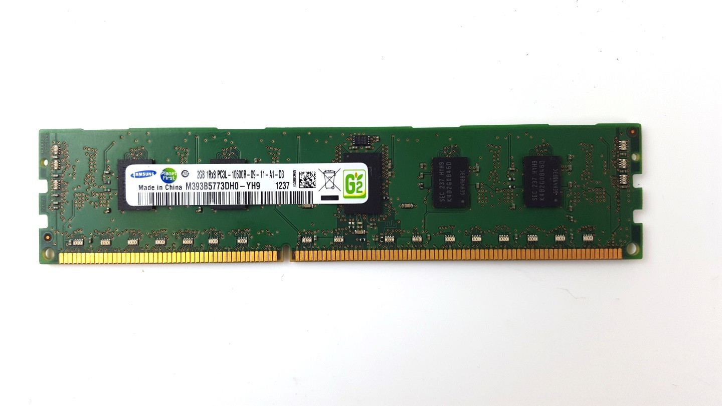Samsung 2GB PC3L-10600R DDR3L-1333MHz Desktop Memory M393B5773DH0-YH9