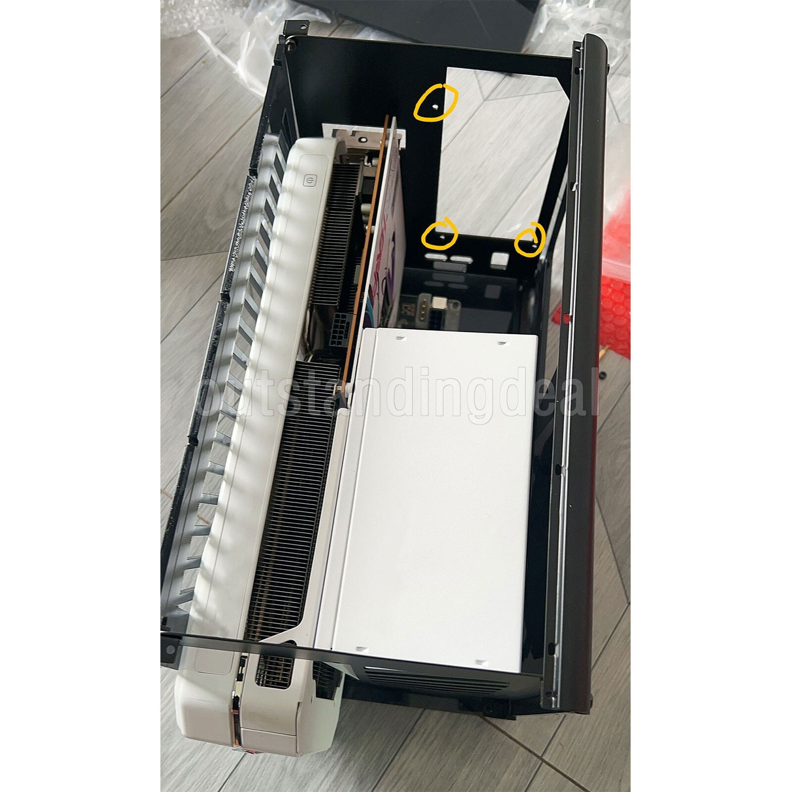 Mini Graphics Card Box + GPU Dock + 100cm USB4 Data Cable for Thunderbolt 4 & 3