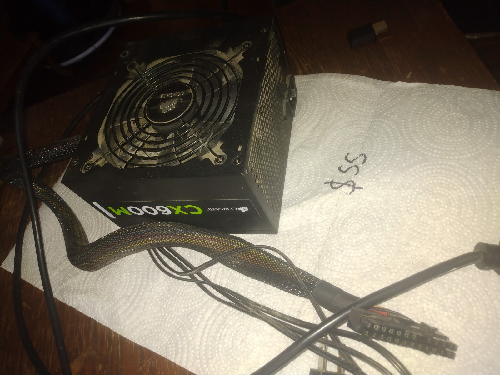 CORSAIR CX600M 600W 80 PLUS BRONZE Active PFC ATX12V & EPS12V Semi Modular PSU