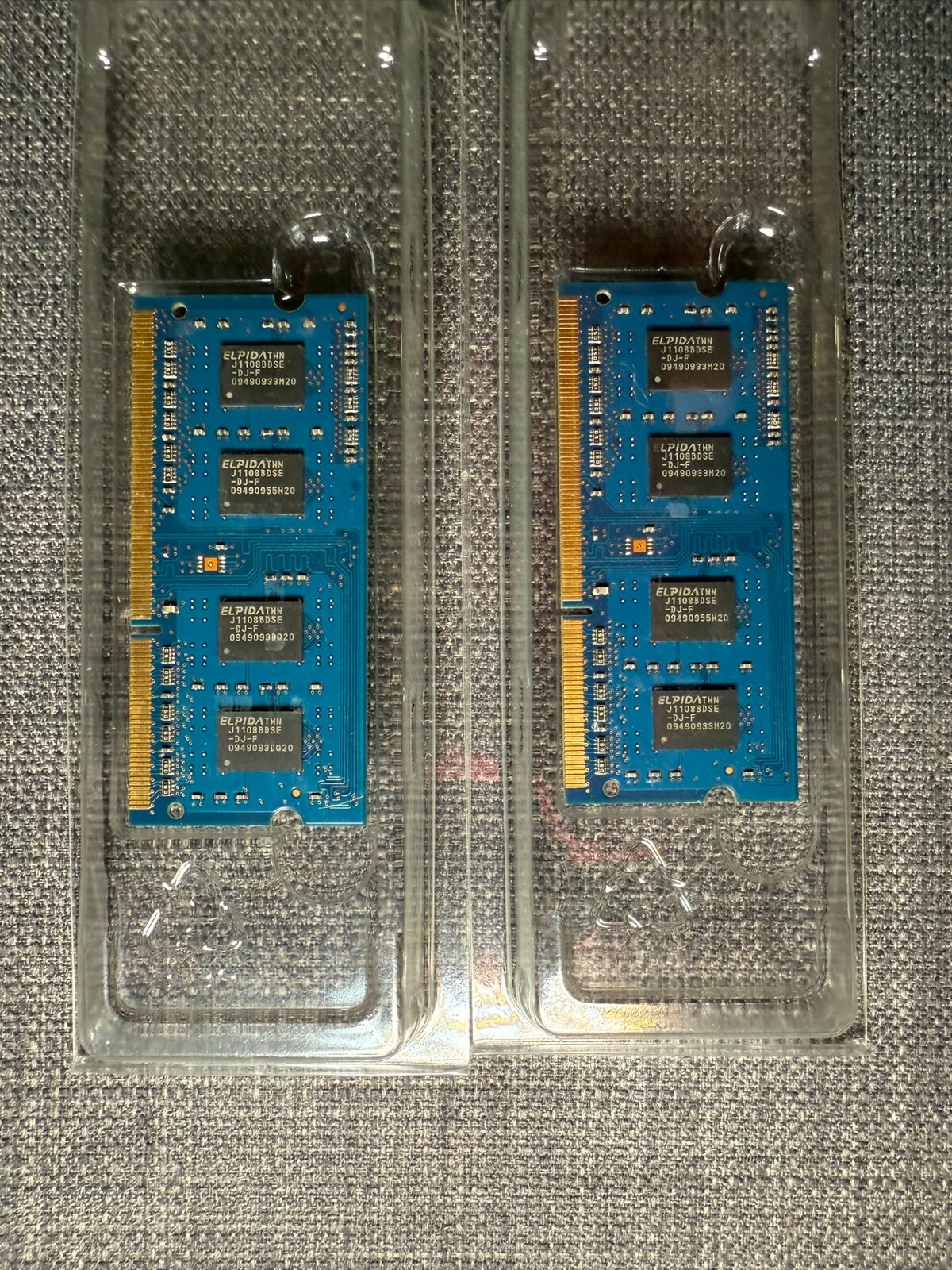 ELPIDA 1GB 1Rx8 Memory RAM PC3-10600S-9-10-B1 | 2 Pack