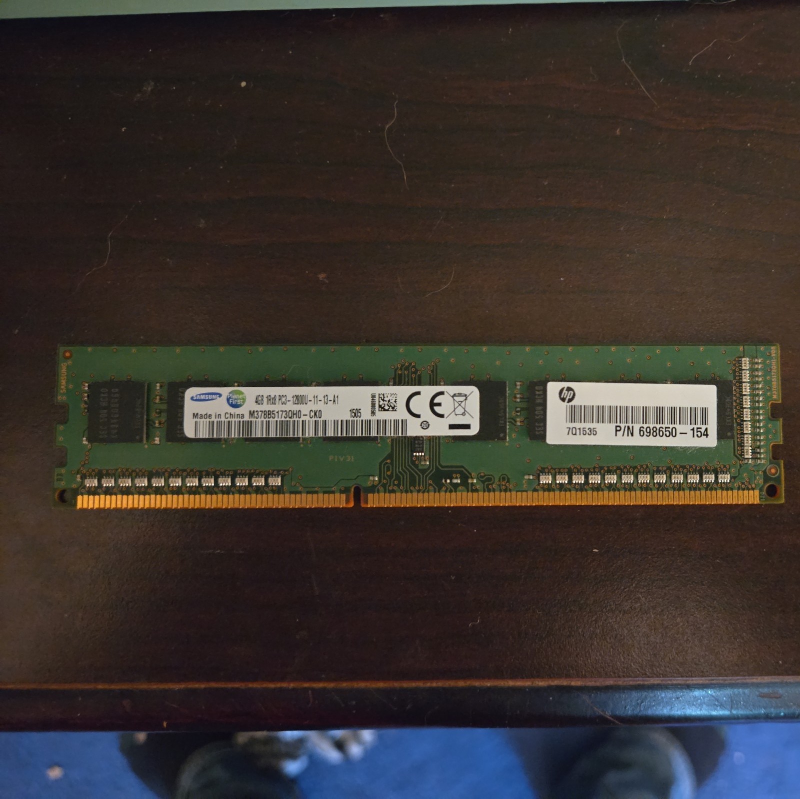Samsung 4GB DDR3 DIMM RAM M378B5173QH0-CK0