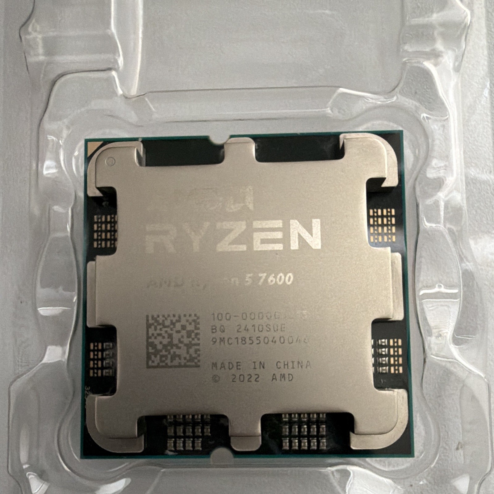 AMD Ryzen 5 7600 6-Core Socket AM5 3.8GHz CPU Processor 100-000000589