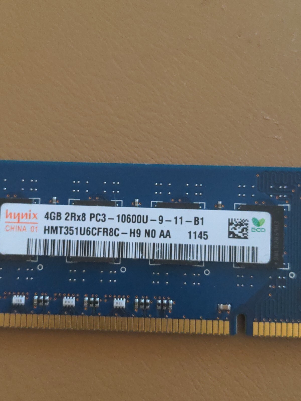 SK HYNIX 8GB (2x4GB) 2Rx8 PC3-10600U DDR3 DESKTOP Memory RAM