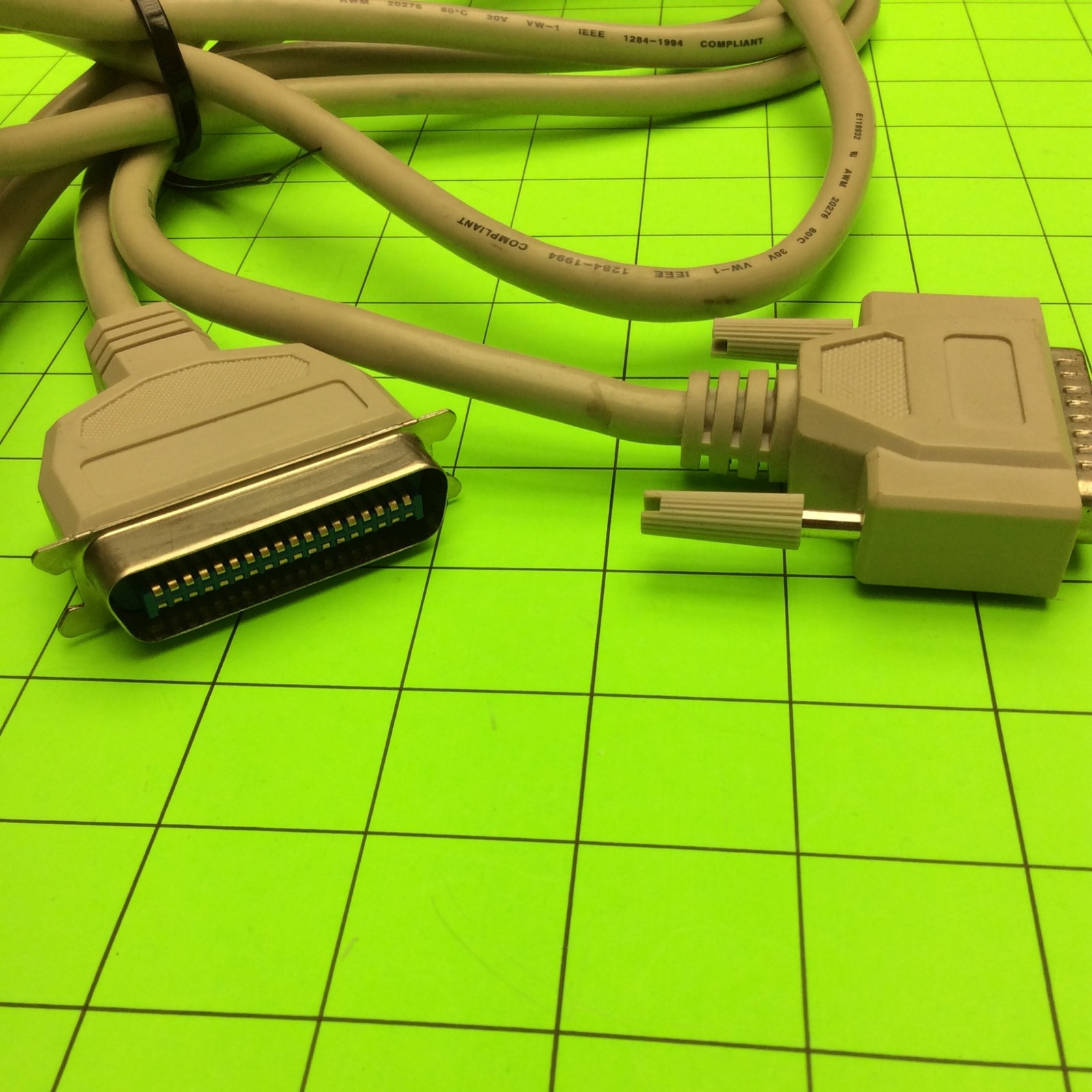 Desktop Computer 10FT Parallel Printer Cable Cord