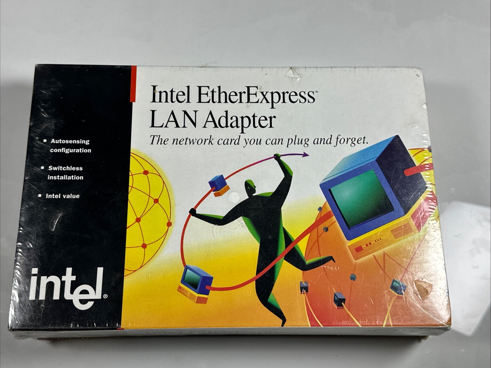 Intel EtherExpress LAN Adapter LAN Card Network Card MCLA8120