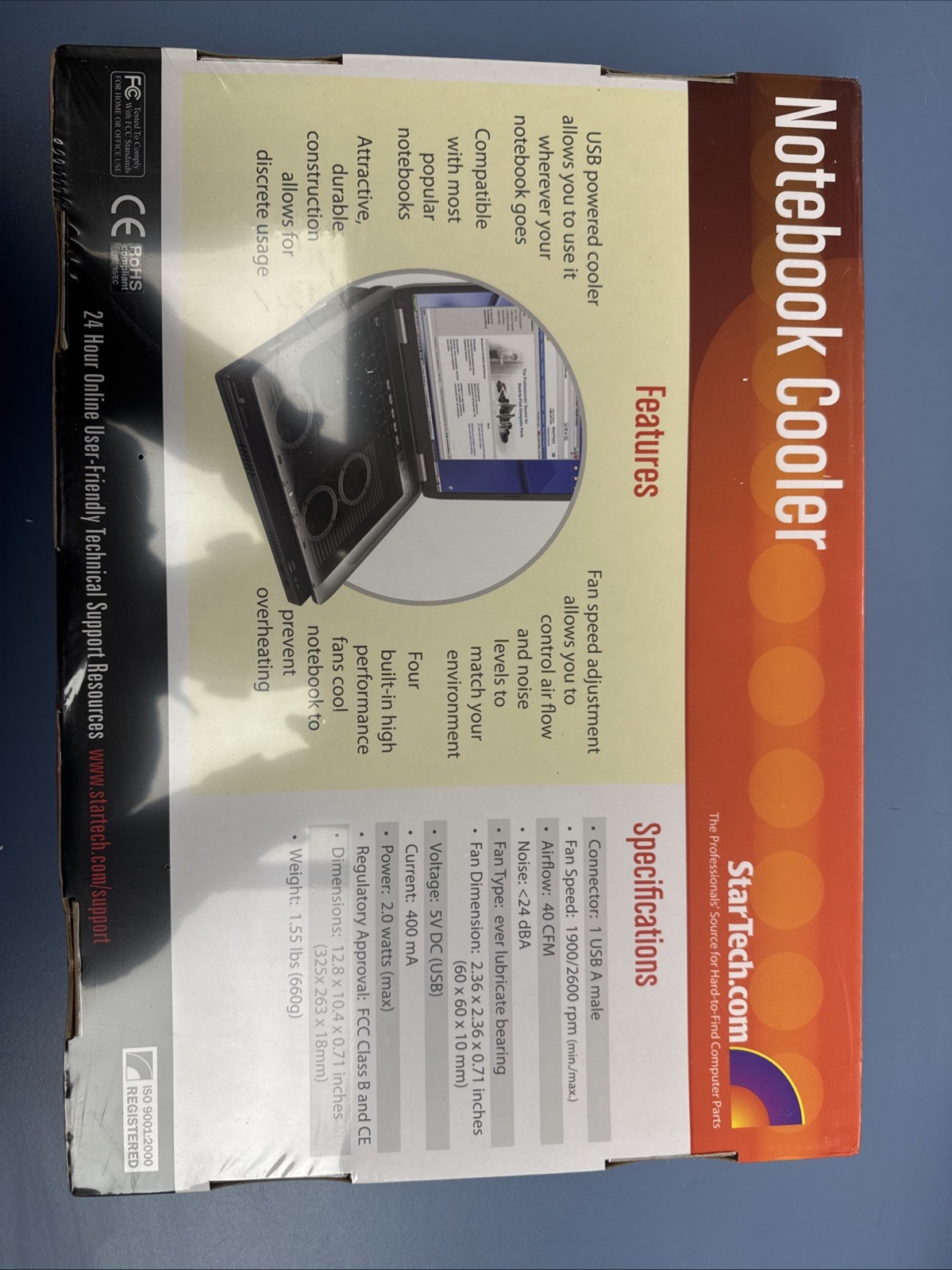StarTech.com Notebook Cooler
