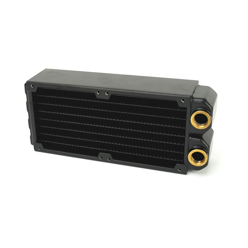 160mm Dual 80mm Copper Radiator 45mm Thick Ococoo G1/4 Liquid Cooling Server PC