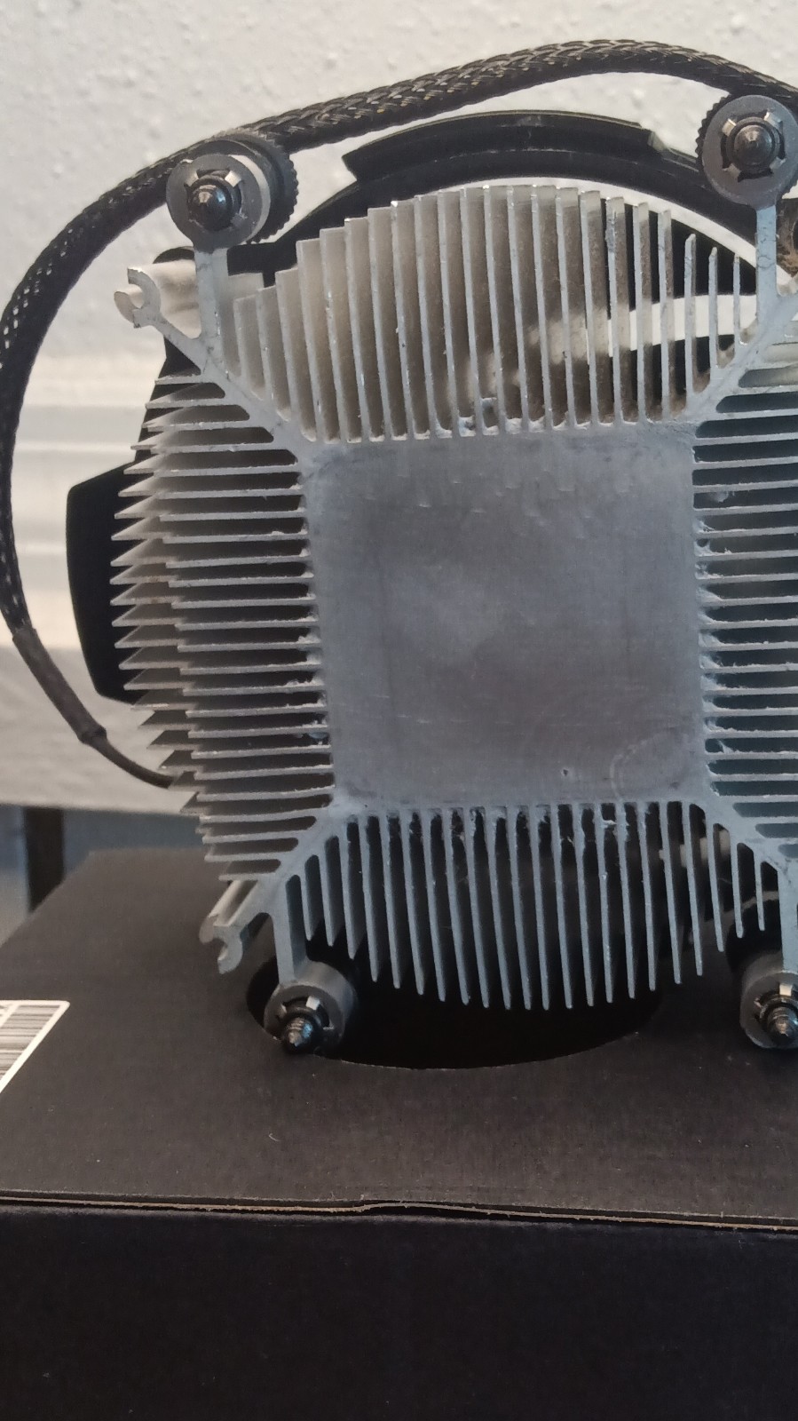 AMD CPU Fan with Heatsink Cooler Aluminum Plastic Black for Desktop PC