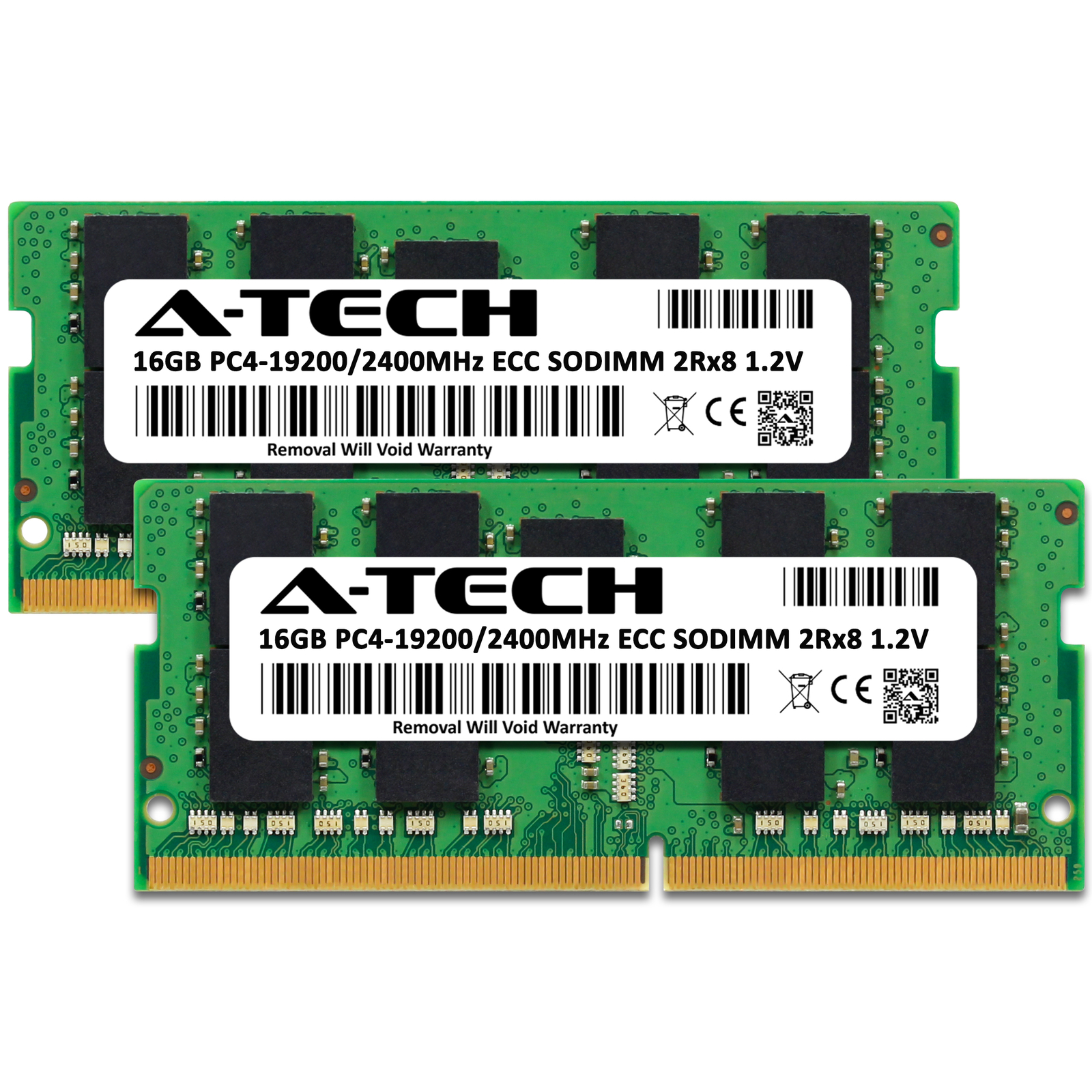 32GB 2x 16GB PC4-2400 ECC SODIMM Supermicro E100-9W-IA-H E100-9W-IA-L Memory RAM