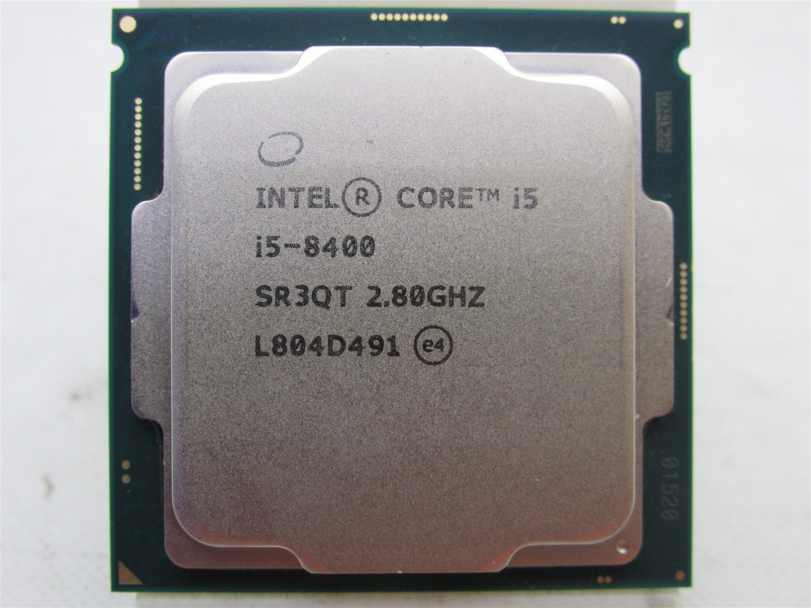 Intel i5-8400 Coffee Lake SR3QT 6C/6T@2.8GHz-4.0Ghz Boost CPU LGA1151 WORKING