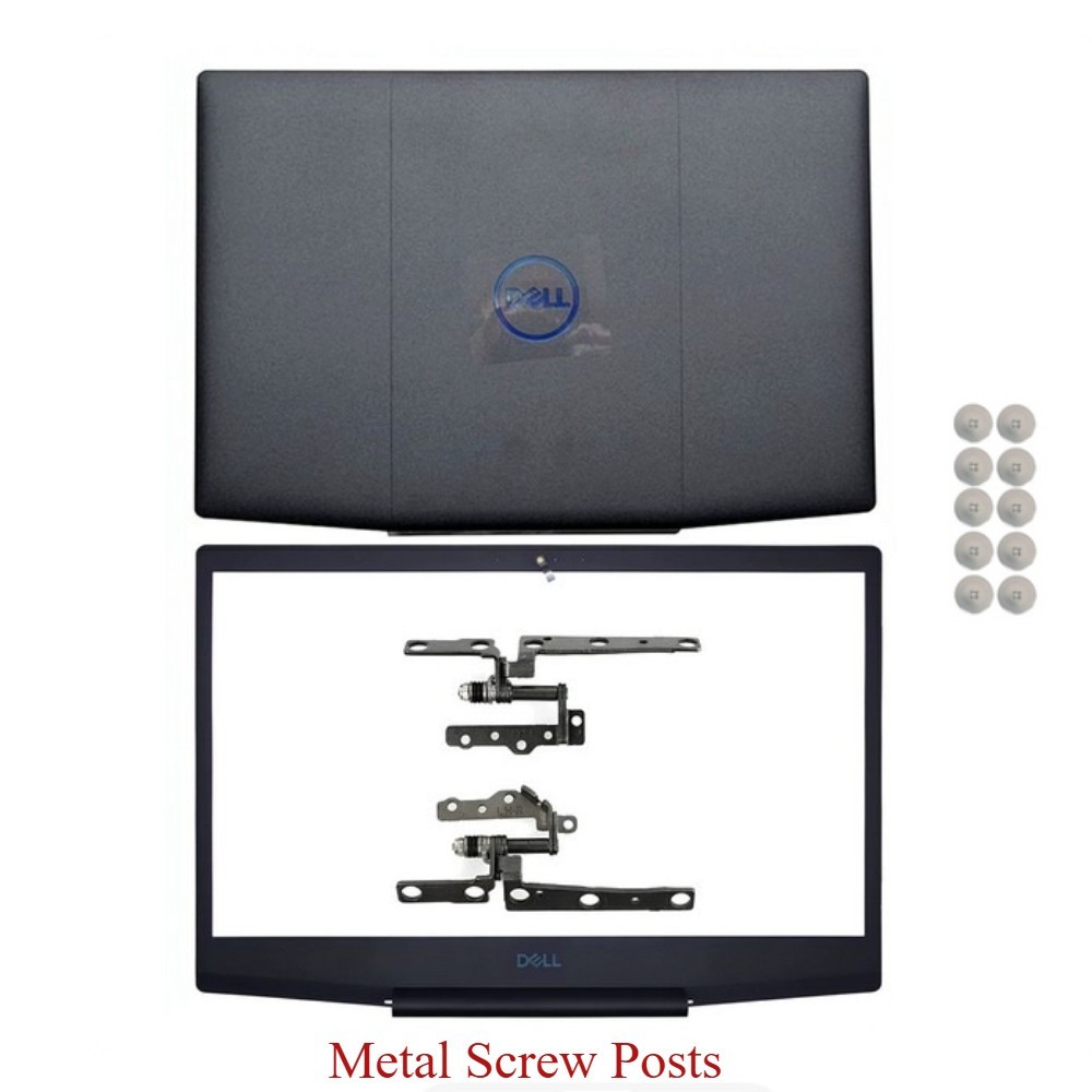 LCD Back Cover Lid Front Bezel Hinges for Dell G3 15 3590 G3 15 3500 P89F 0747KP
