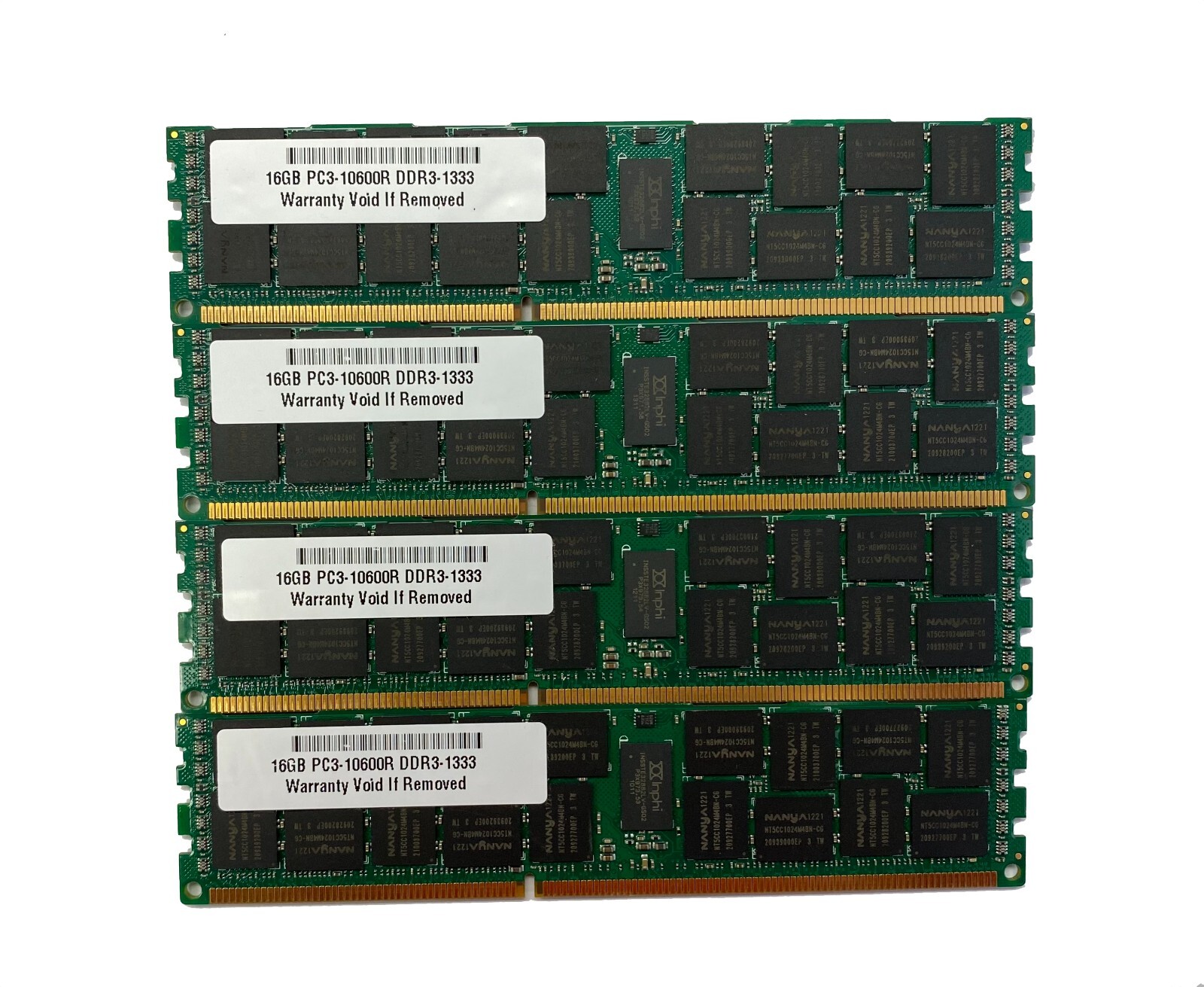64GB (4x 16GB) Memory for Apple Mac Pro 2009 2010 12-core 1333MHz DDR3 ECC REGD
