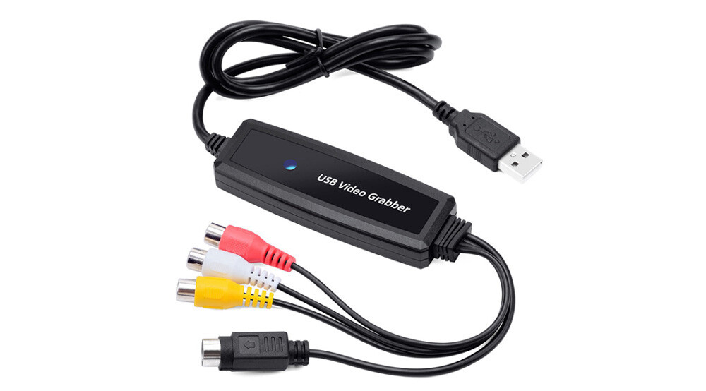 Analog Video Grabber With Editing Software For Win10 Win8 Win7 XP