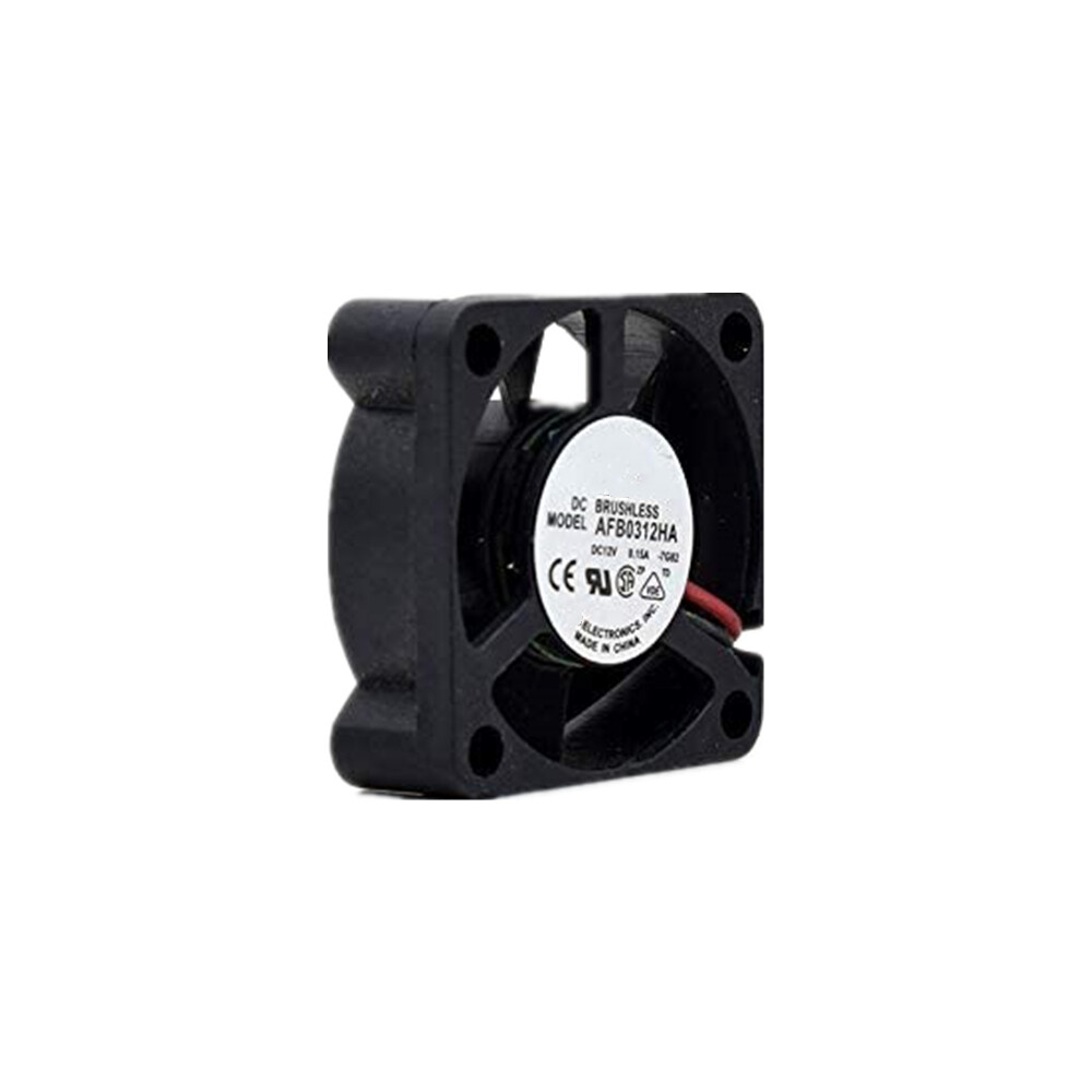 Delta AFB0312HA 12V 0.15A 3 Pin CPU 30x30x10mm Server Square Cooling Fan
