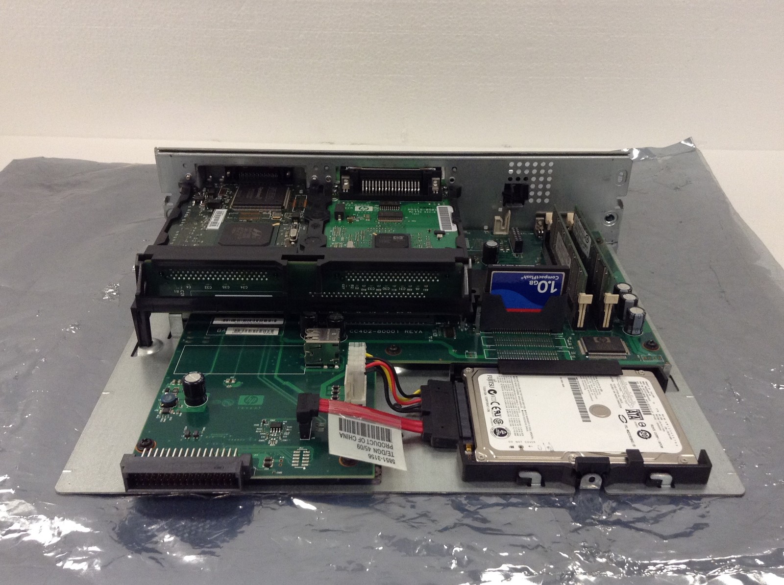 HP CC402-80001 Copy Process Board w/80GB HDD J7972G Card For Hp LaserJet 9050