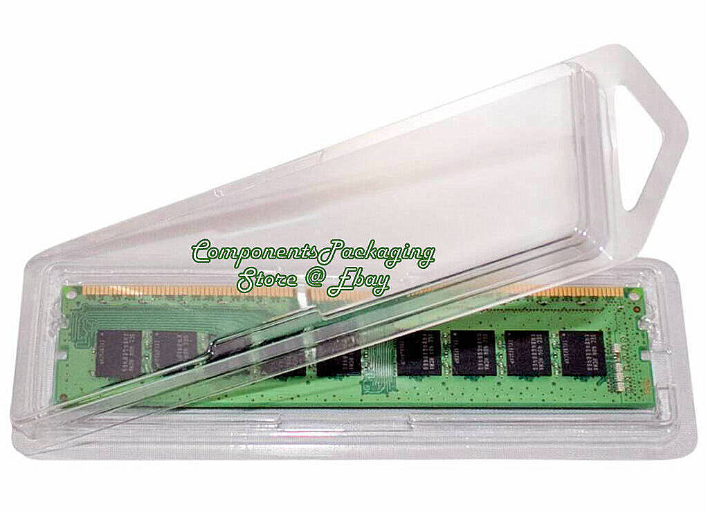 Server Memory Case Clamshell for DDR4 DDR3 DIMM Modules Lot of 6 18 35 100 & 200