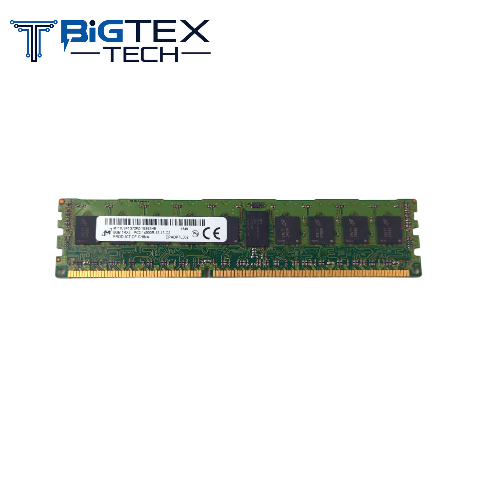 Lot of 38 Micron 16GB PC3-14900R 1866MHz ECC DDR3 MT18JSF1G72PZ-1G9E1HE RAM