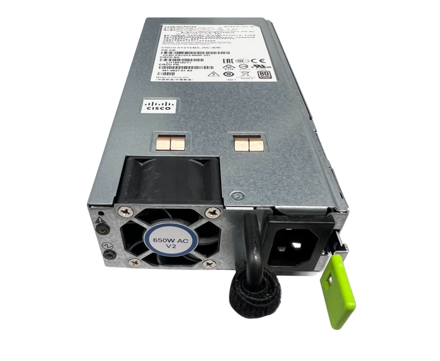 Cisco UCSC-PSU2V2-650W 650Watt V2 AC Power Supply