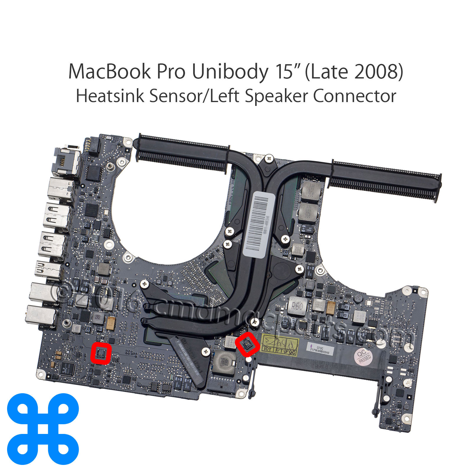 SPEAKER WTB CONNECTOR 2PIN – Apple MacBook Air 11″ A1370 A1465 13″ A1369 A1466
