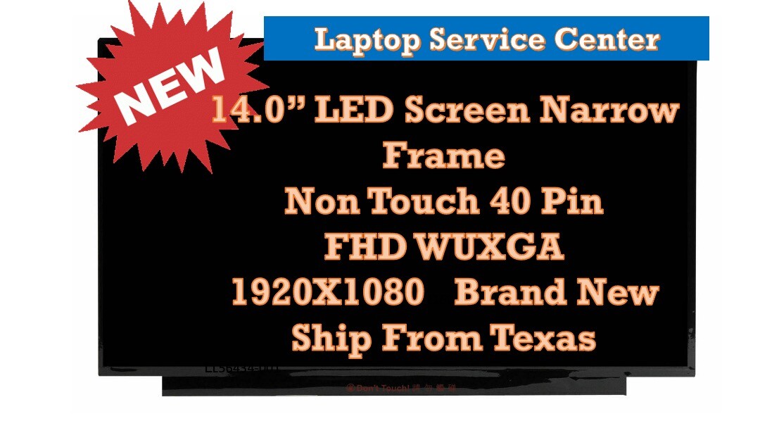 NEW Panda 14 FHD 120Hz LCD Display Panel (NO BRACKETS) LM140LF1F-01 LM140LF1F01