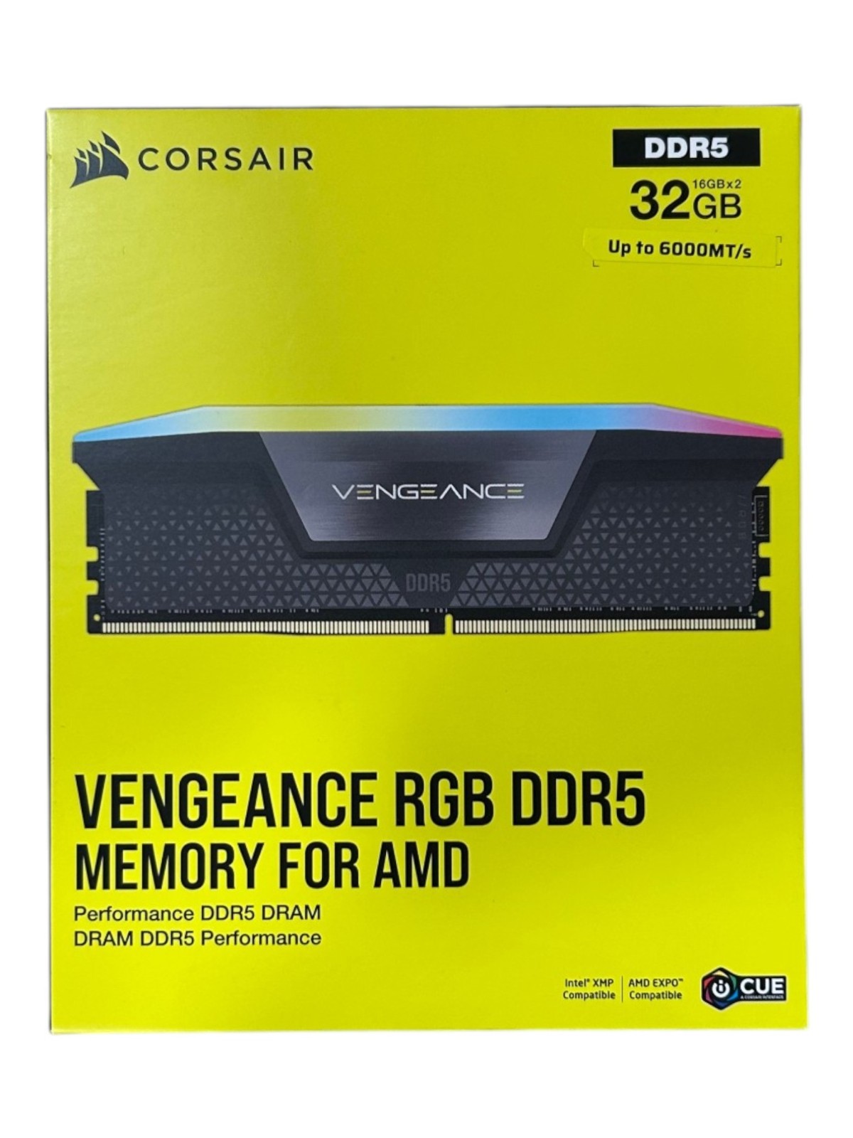 *NEW* Corsair Vengeance RGB 32GB DDR5 6000MT/s CL36 (AMD EXPO)