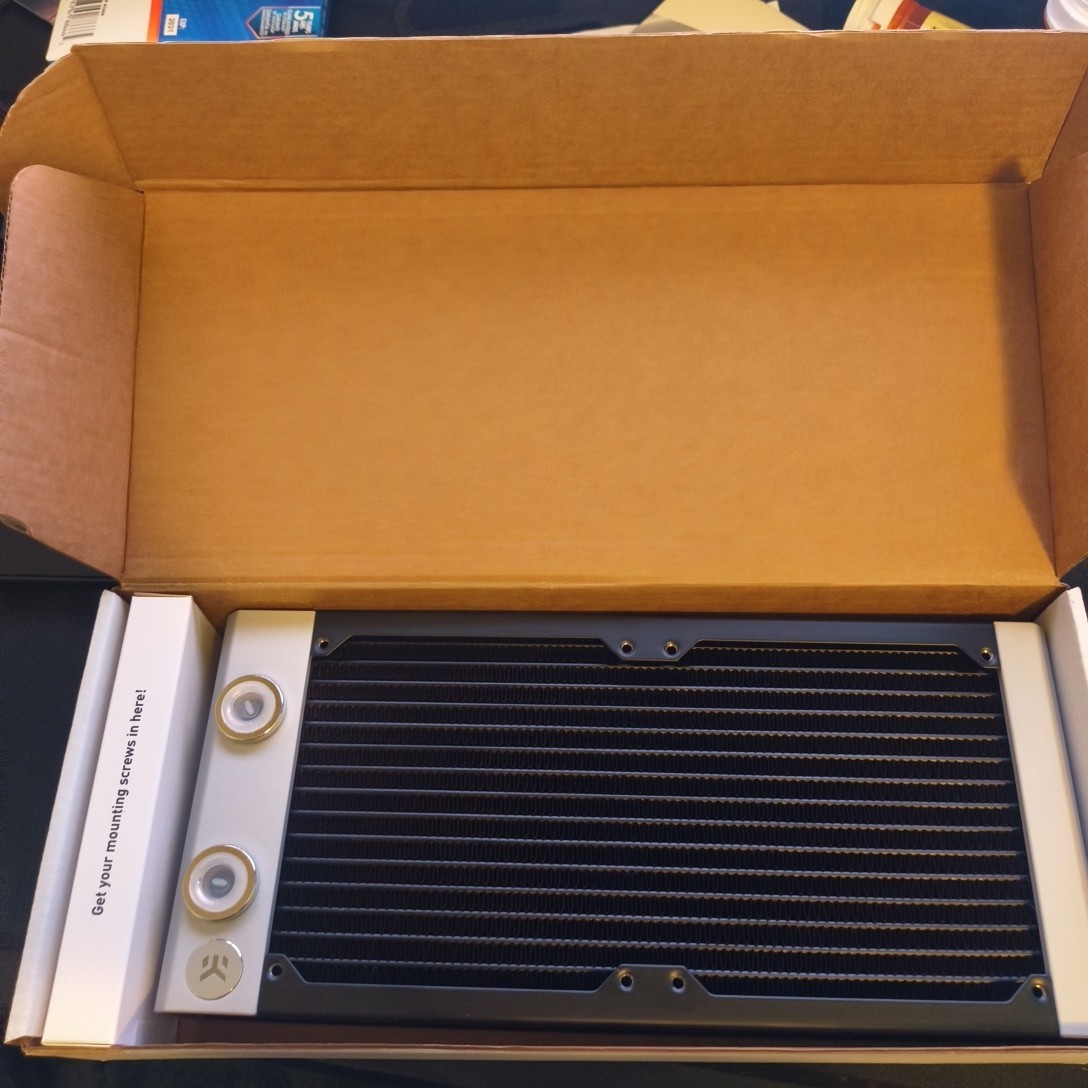 EK 240mm Radiator New,Open Box