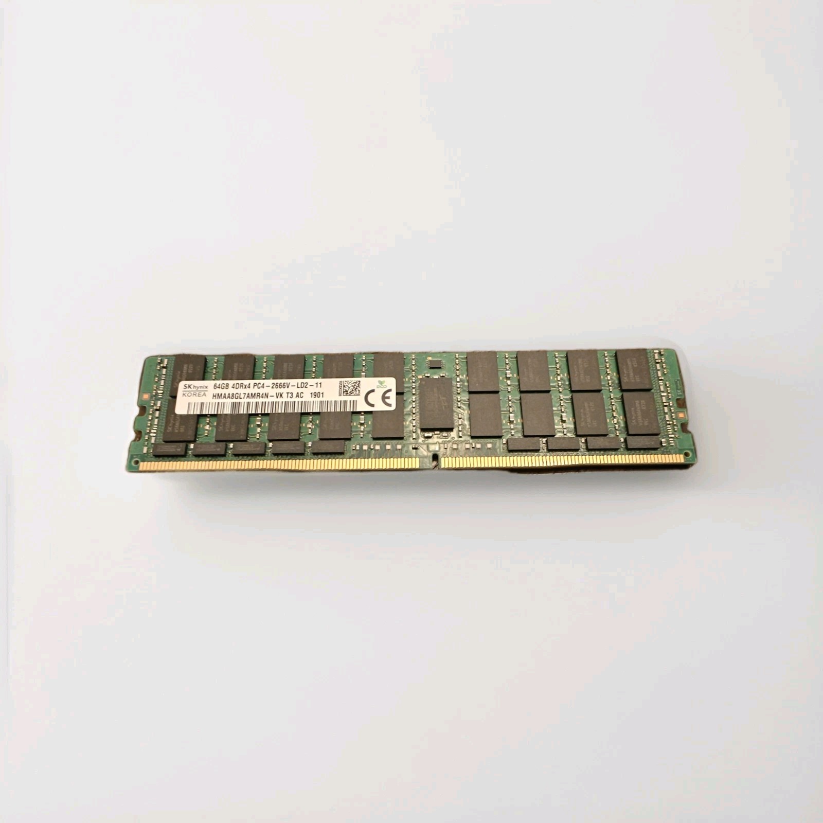 SK Hynix 64GB (LRDIMM 288-pin) 2666 MHz DDR4 SDRAM Memory – HMAA8GL7MMR4N-VK