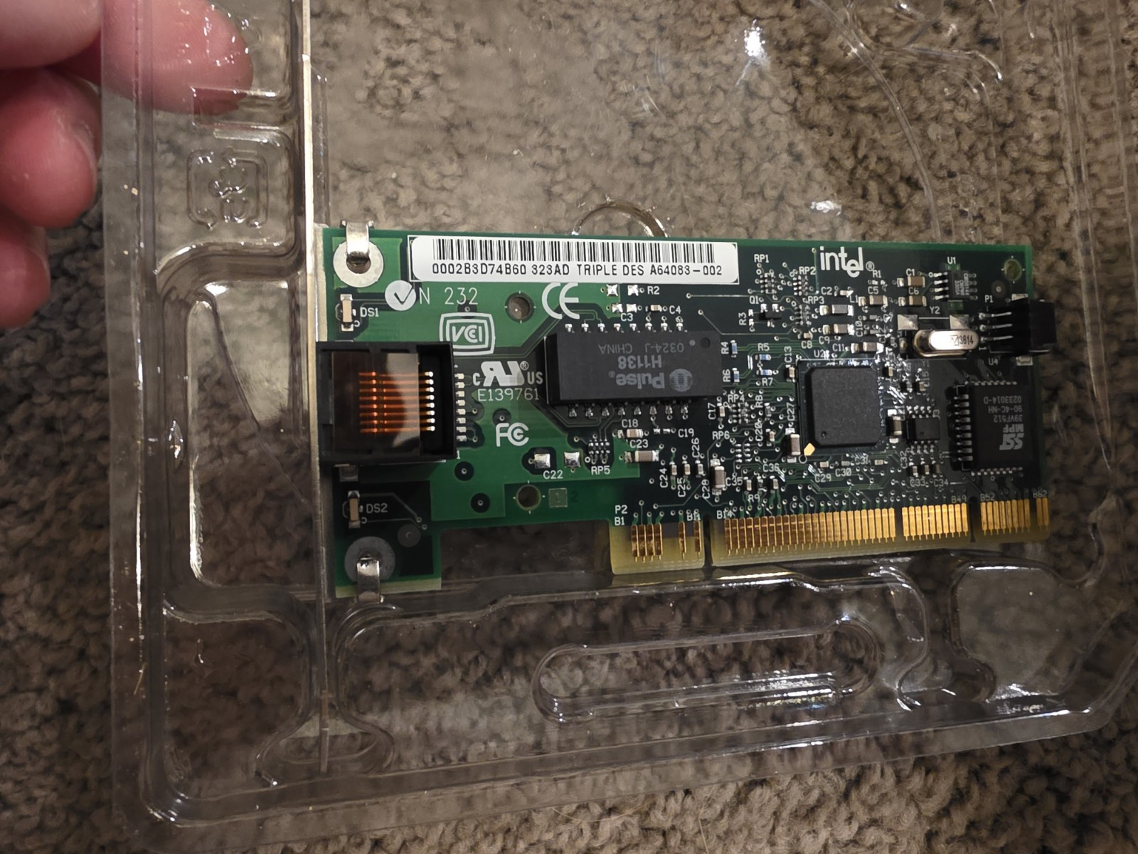 Solectron 749006-002 E-G021-01-2709 (B) PCI Fast Ethernet Lan Card ( Malaysia)