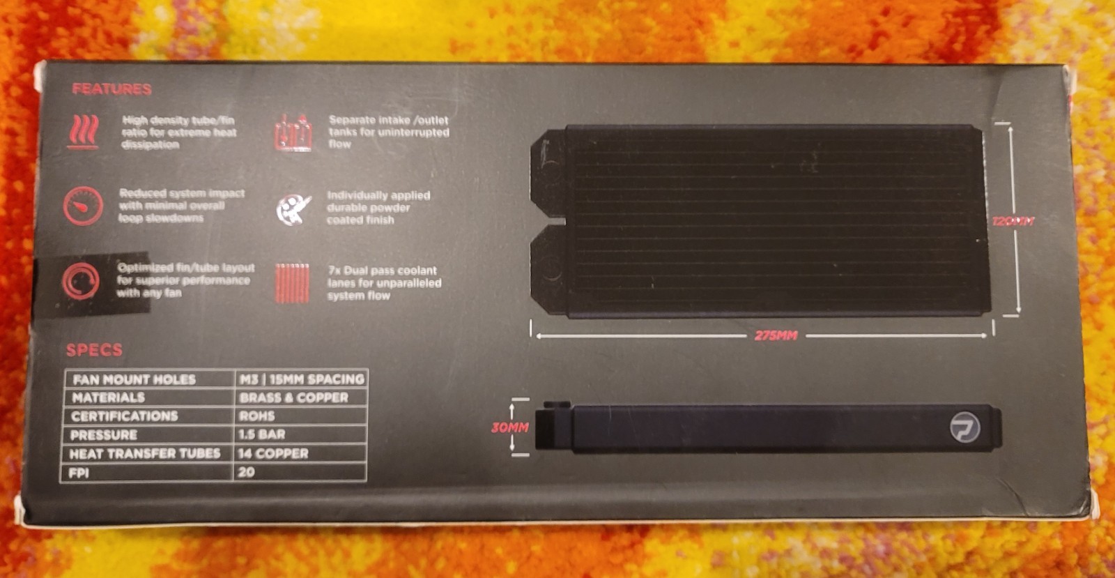 Primochill Eximo SX 240mm Radiator