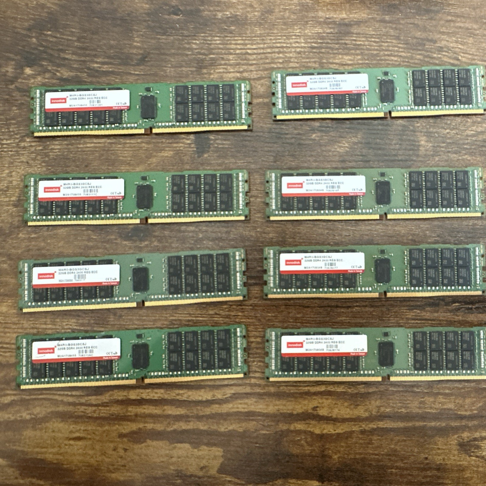 Innodisk 256GB (8x32GB) DDR4 ECC RDIMM 288-Pin PC4-19200 M4AR0BGS3GCSJ