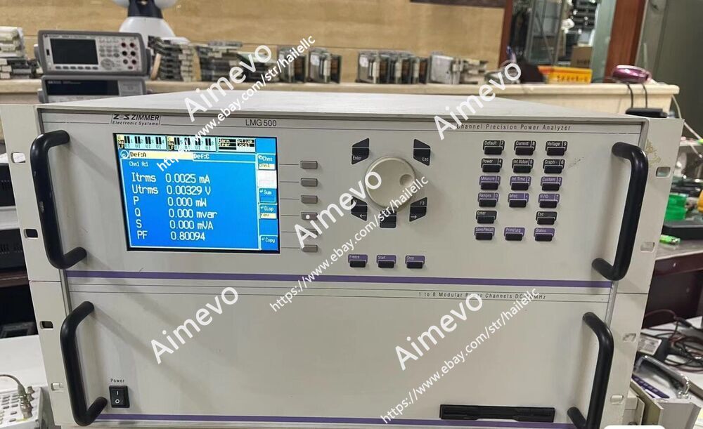 Tested 1PC ZES Zimmer LMG500 Precision power analyzer 8 channels Free shipping！