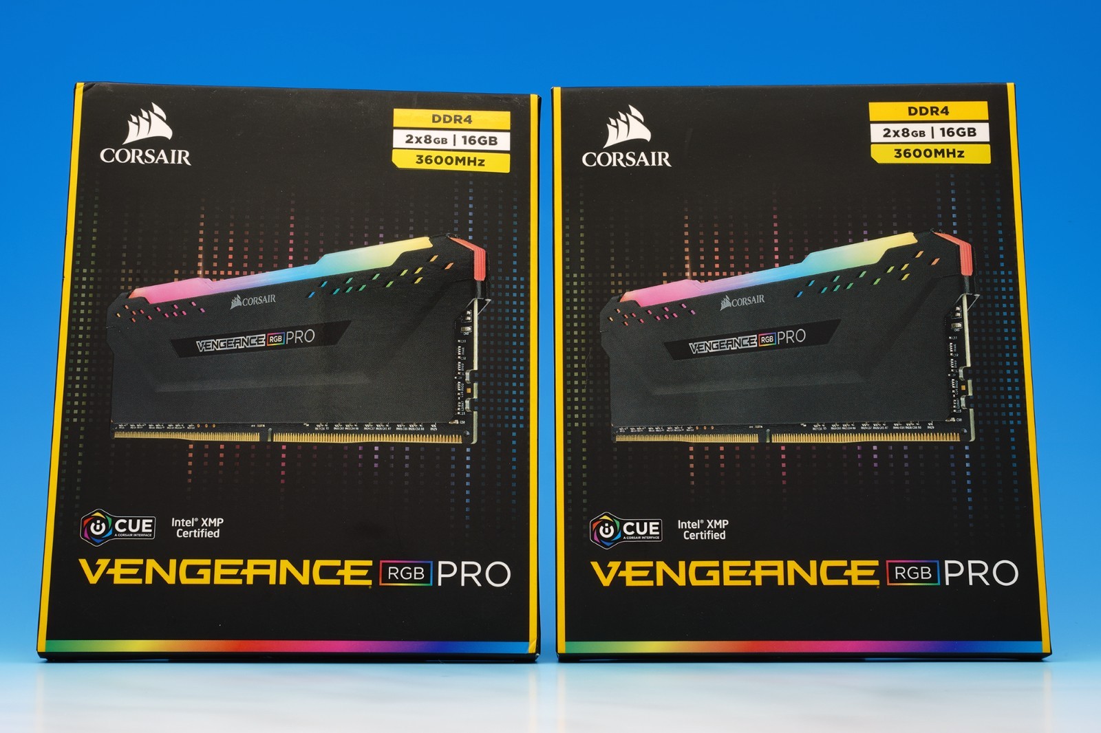 Corsair CMW32GX4M4D3600C18 Vengeance RGB Pro 32GB DDR4 RAM Memory – 4 Pieces