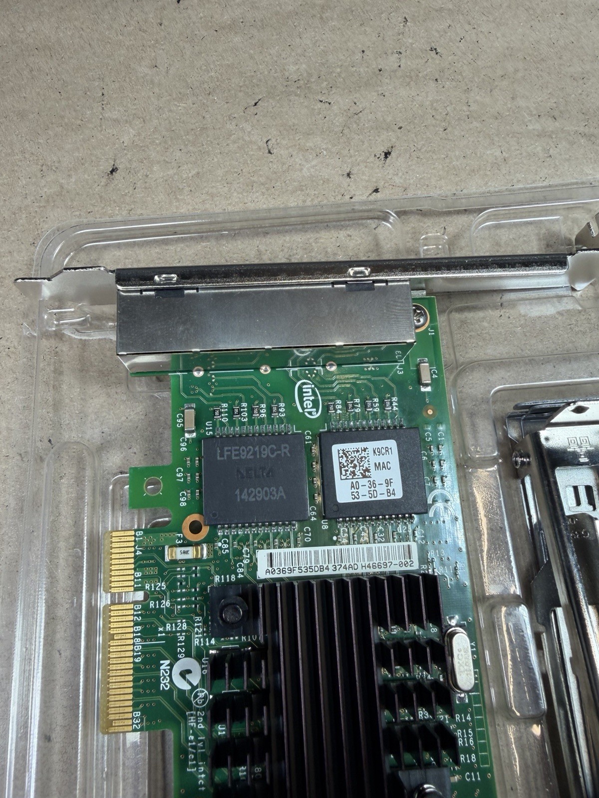 Dell X8DHT Intel i350-T4 Quad-Port GbE 1GB RJ45 Ethernet Server Adapter Standard