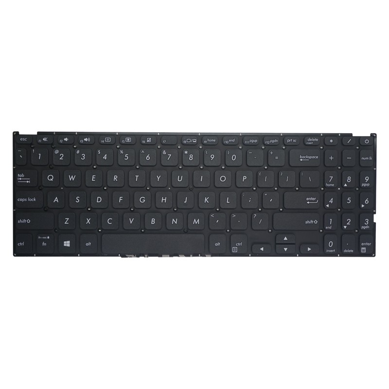 Laptop Keyboard For ASUS P1510CDA P1510CJA United States US Without Frame Black