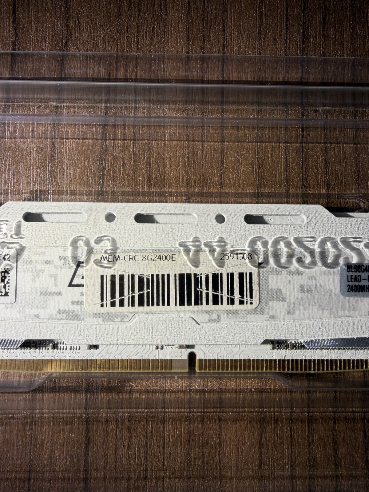 DDR4 RAM Memory 8x8gb (Vengeance@3200 and 3600, Ballistix@2400, G.Skill@3200)