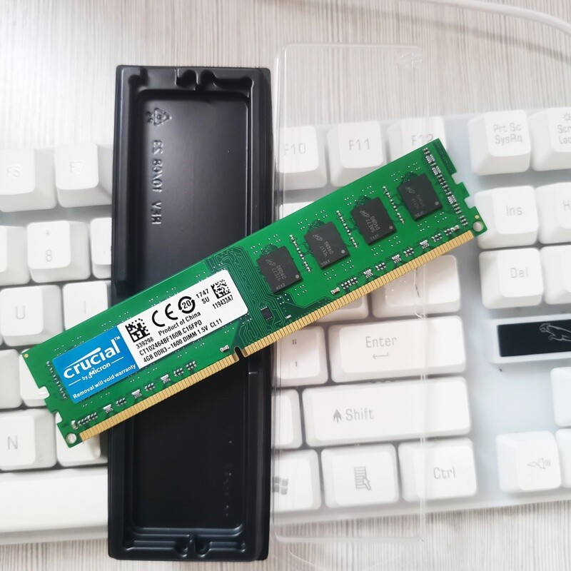 CRUCIAL DDR3 1600MHz 2x 8GB 16GB PC3-12800 Desktop Memory RAM DIMM 240pins