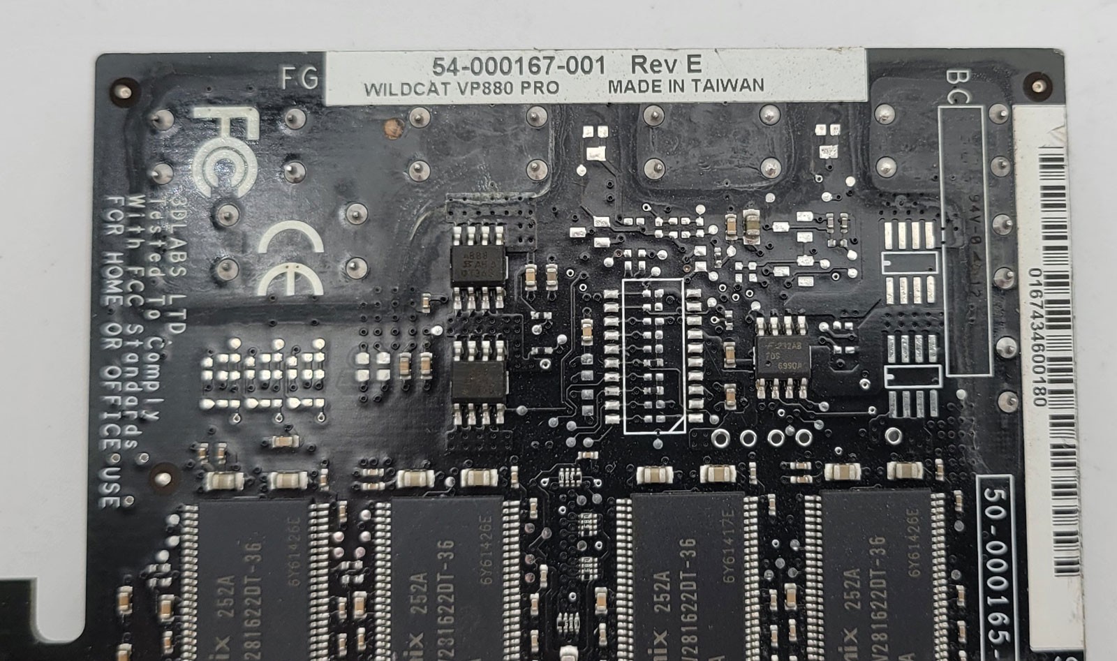 3dLabs VP880 Pro 256MB AGP Video Card Wildcat VP