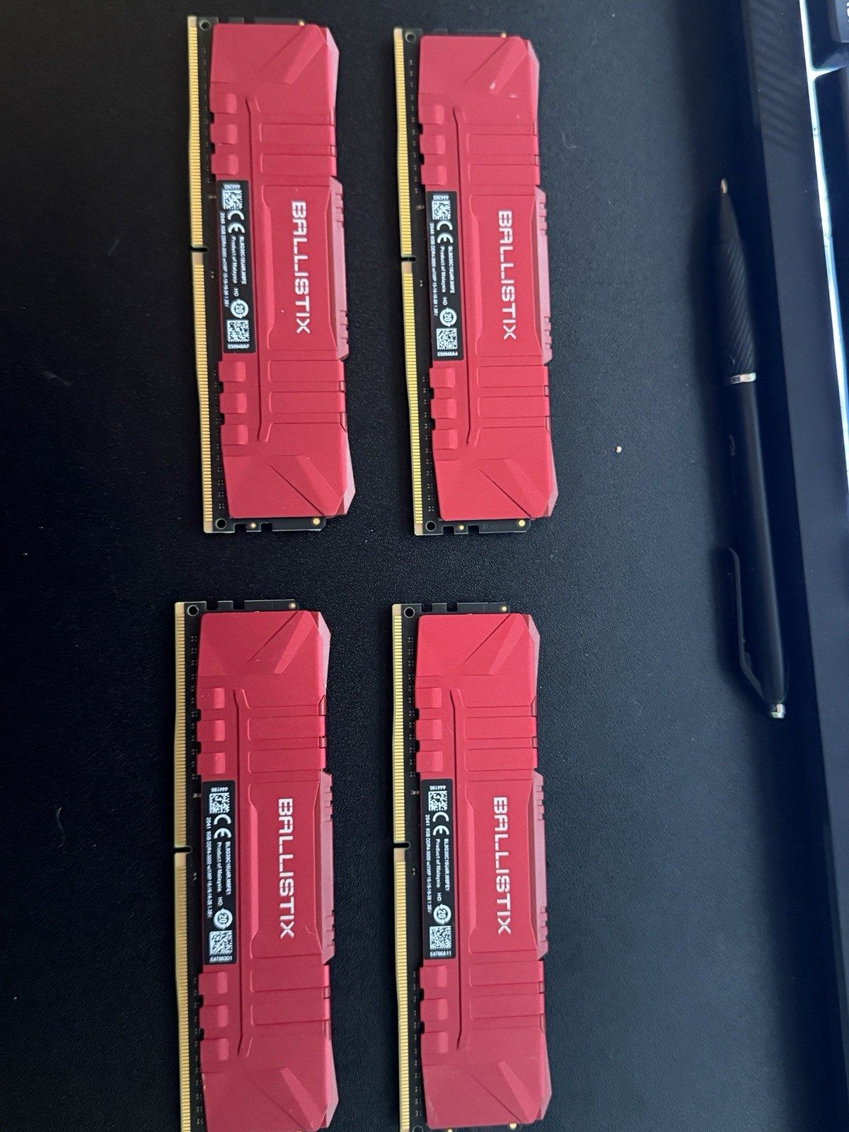 Ballistix DDR4-3000 32GB (4x8GB)