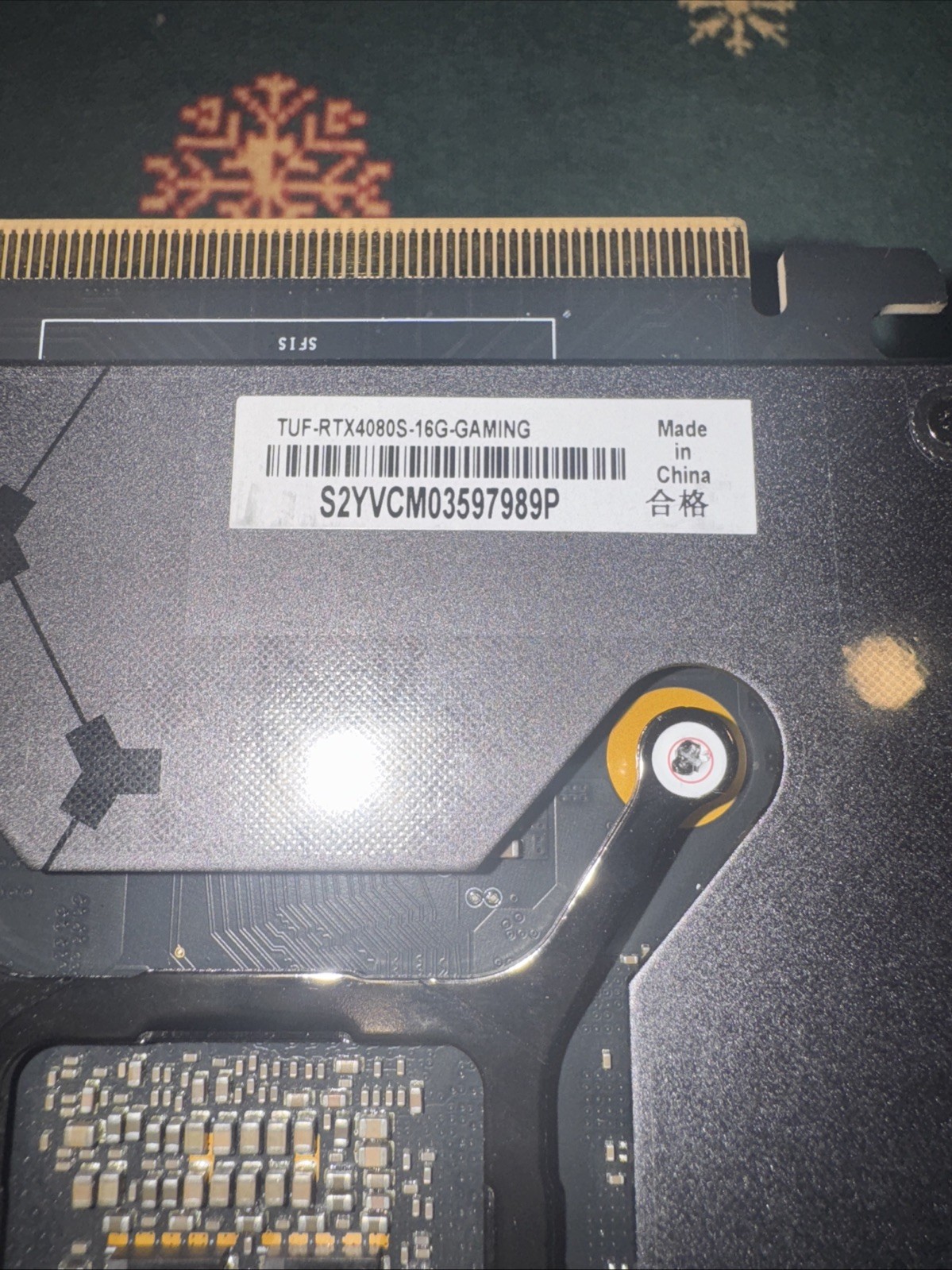 (FOR PARTS) Asus Tuf RTX 4080 / 4080 Super Gaming GPU (No Core & VRAM) No Box