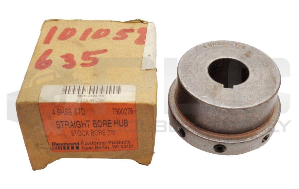 NEW REXNORD 4 SHSB STD STRAIGHT BORE HUB 7/8″ 4SHSB-7/8 7300275