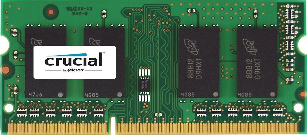 Crucial 8GB DDR3 1600 MHz PC3L-12800 DDR3L Laptop RAM Sodimm Notebook Memory