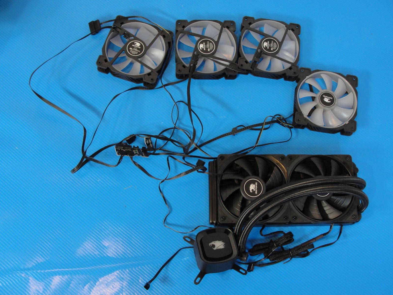 iBuyPower Tracer MR Liquid Cooling +Fans /ASUS Prime Z690-P Wifi D4 LGA 1700 ATX