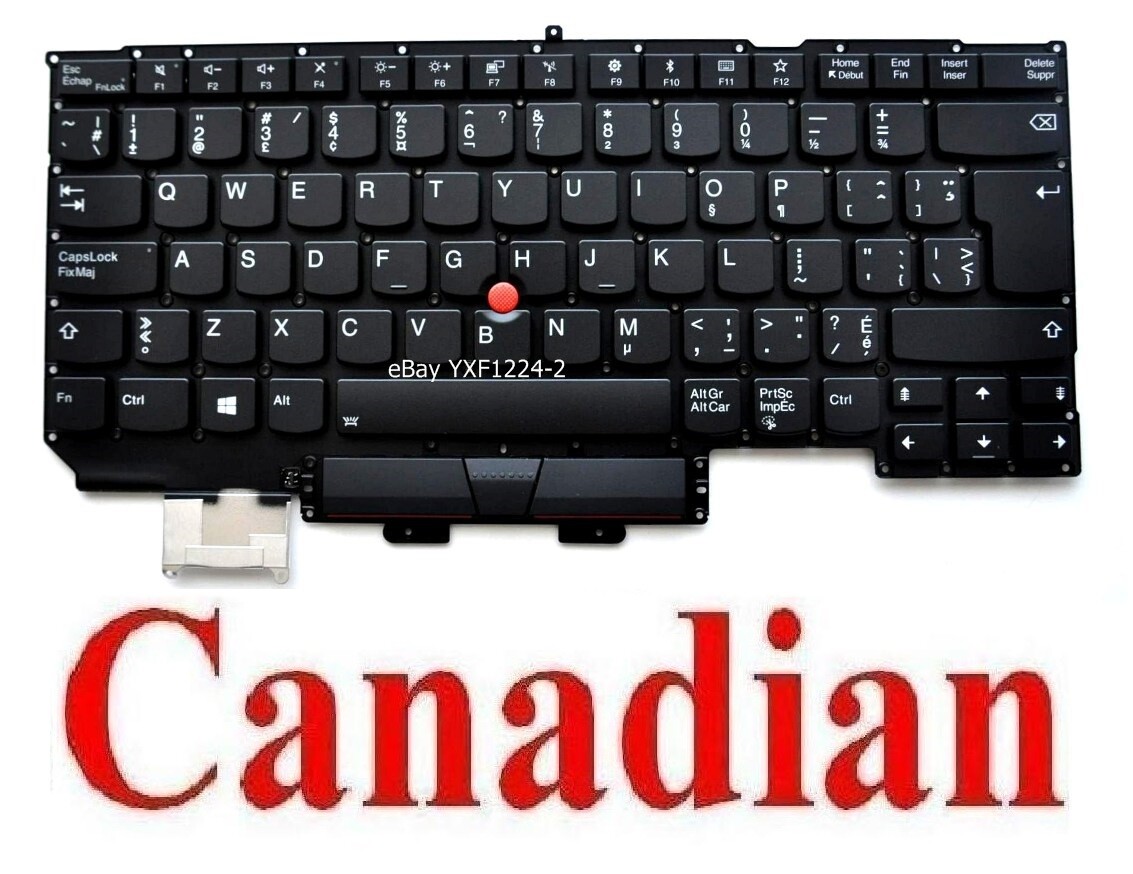 Keyboard for Lenovo Thinkpad X1 Carbon Gen 5 5th Generation 2017 CA SN20P38743