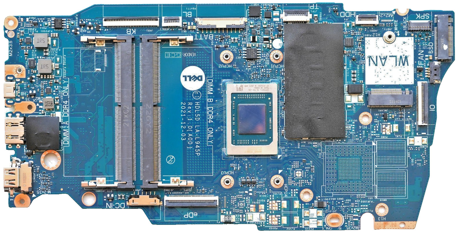 ✅️R9JV9 For Dell Inspiron 15 3525 Ryzen 7 5825U 2.0GHz LA-L945P Motherboard✅️
