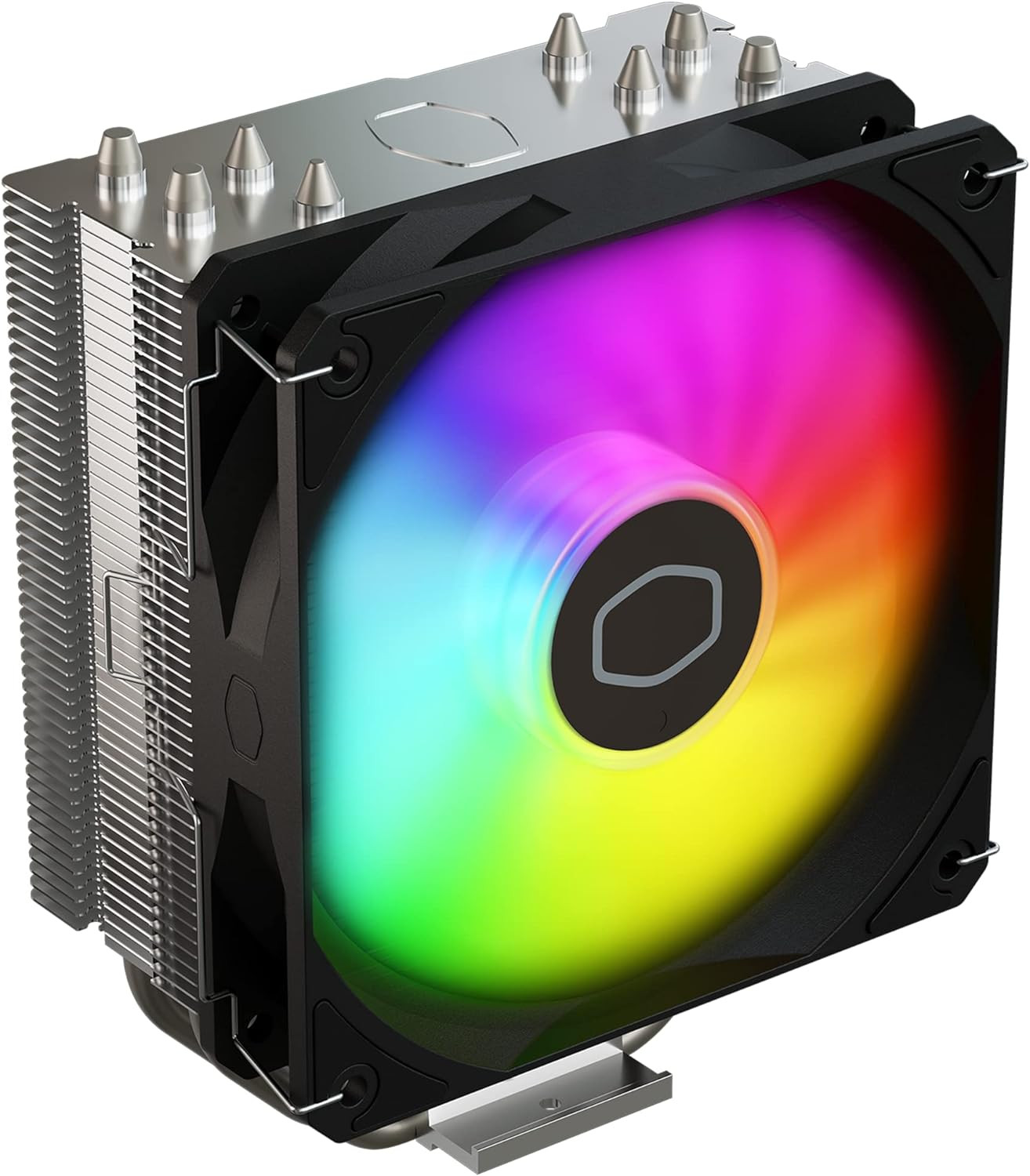 Hyper 212 Spectrum V3 ARGB CPU Air Cooler – 4 Copper Heat Pipes, 120Mm High Perf