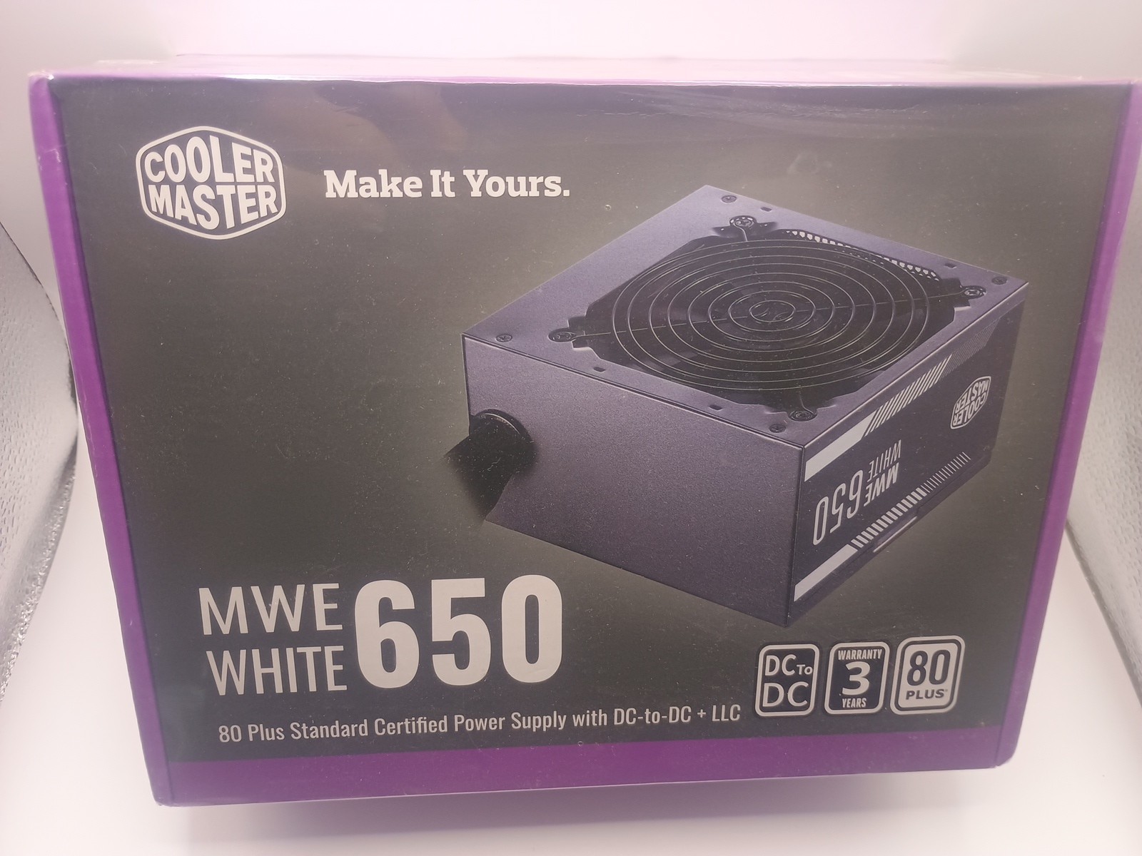 Cooler Master MWE 650W 80 Plus Power Supply . Brand New In Box