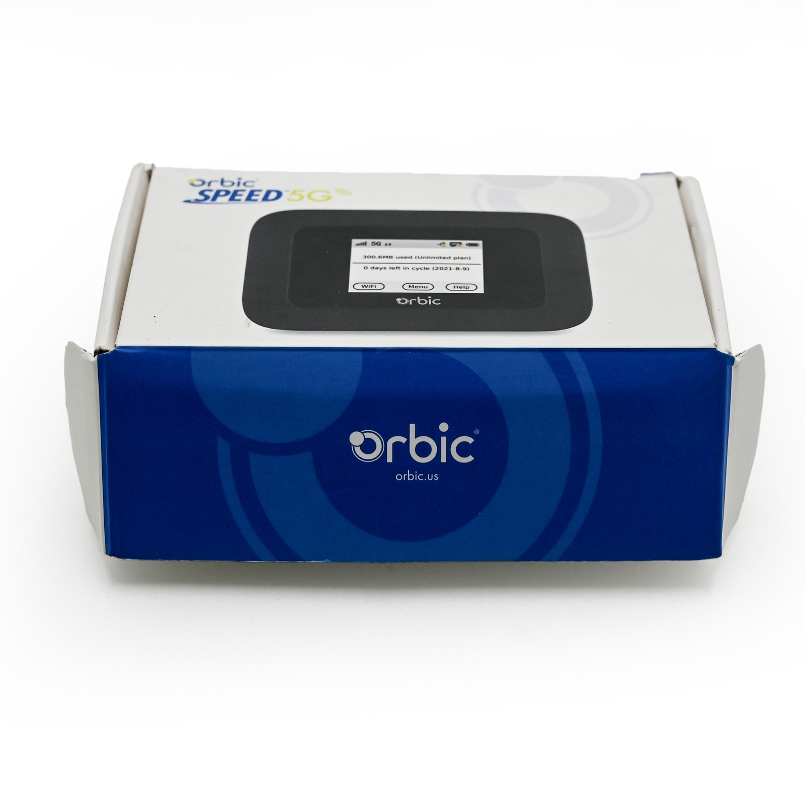 Orbic Portable 5G Internet Model: BTE-4401-R500L5 WiFi VZW-SKU:ORB500L5BVZRT