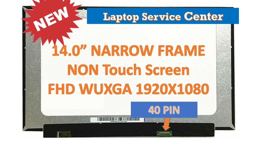 NEW Panda 14 FHD 120Hz LCD Display Panel (NO BRACKETS) LM140LF1F-01 LM140LF1F01